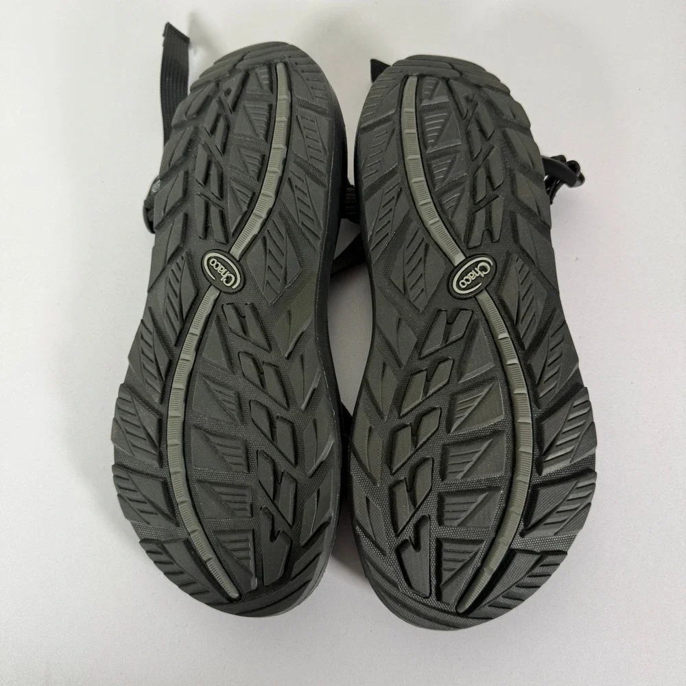 Chaco Z/Cloud 2 Sandals Mens 13 Black Toe Loop Strappy Hiking Outdoor